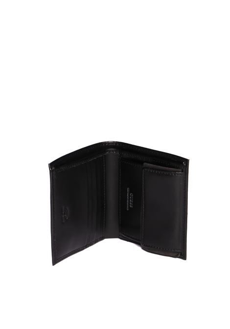Black certosa leather billfold GUESS | SMCSLE.MITOLEA22-BLACK